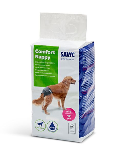 Savic Comfort Nappy Disposable Dog Diaper - SIZE 2