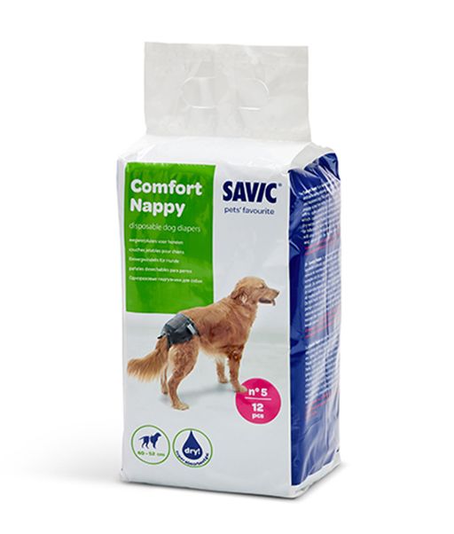 Savic Comfort Nappy Disposable Dog Diaper - SIZE 5