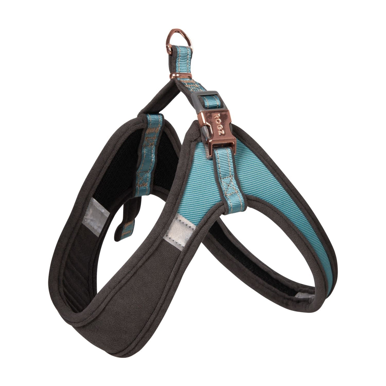 Rogz Urban Fast-Fit Adjustable Dog Harness - Turquoise MEDIUM