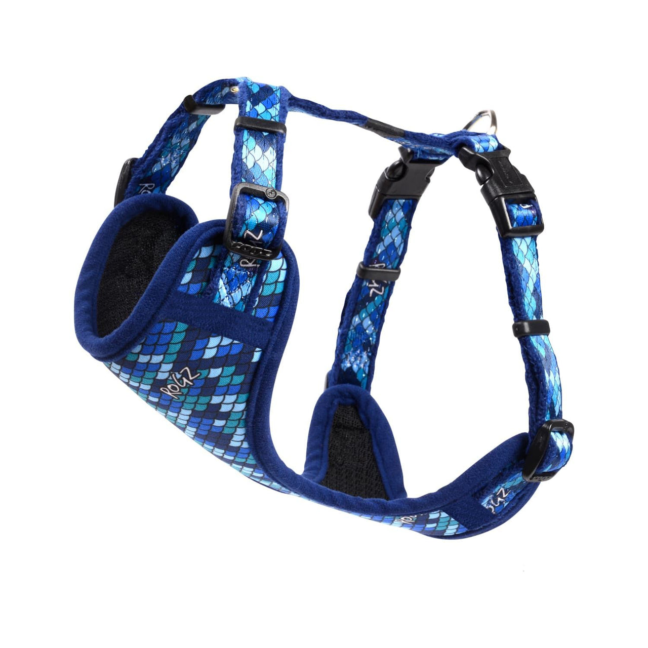 Rogz Fashion Dog Harness - BLUE Medium