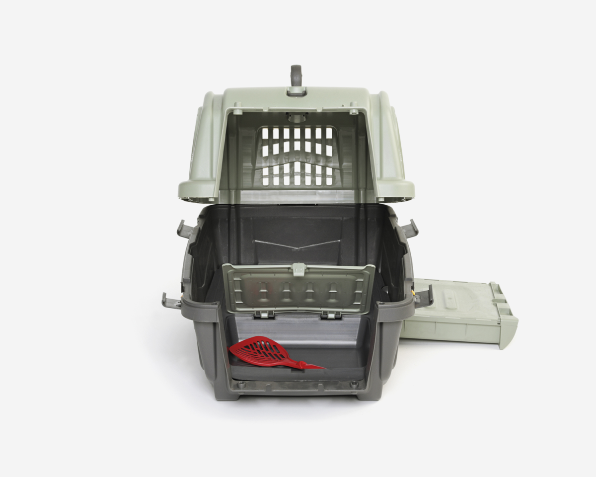 Skudo Cat Travel with Litter Tray 60 x 40 x 39 cm