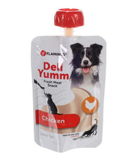 Thumbnail for Flamingo Deli Yumm Fresh Meat Snack Chicken Dog Treats 90g - 90g