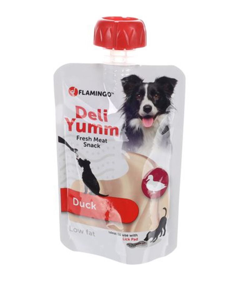 Flamingo Deli Yumm Fresh Meat Snack Duck Dog Treats 90g - 90g