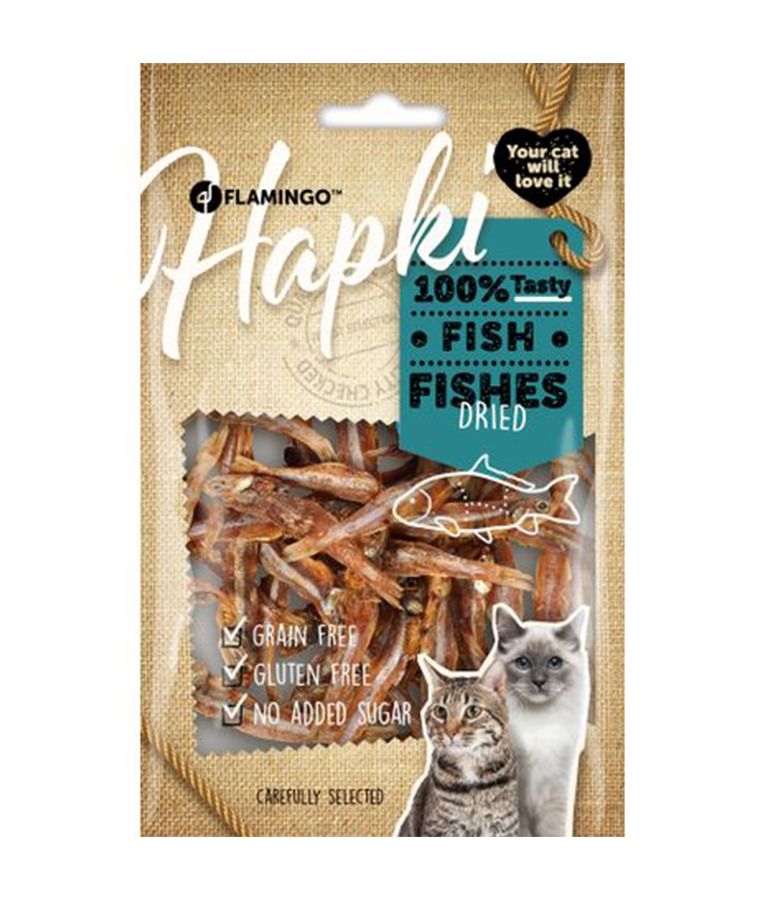 Flamingo Hapki Dried Fish Cat Treats 50g - 50g