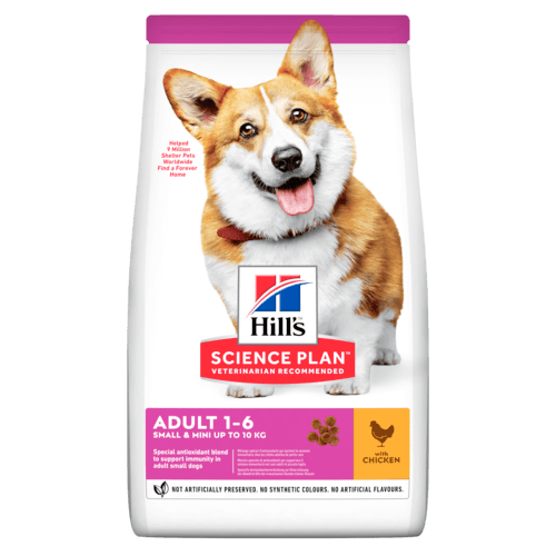 Hill’s Science Plan Small & Mini Adult Dog Food With Chicken(10kg)