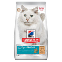 Thumbnail for Hill’s Science Plan Hypoallergenic Adult Cat Food No Grain Egg & Insect Protein (1.5kg)