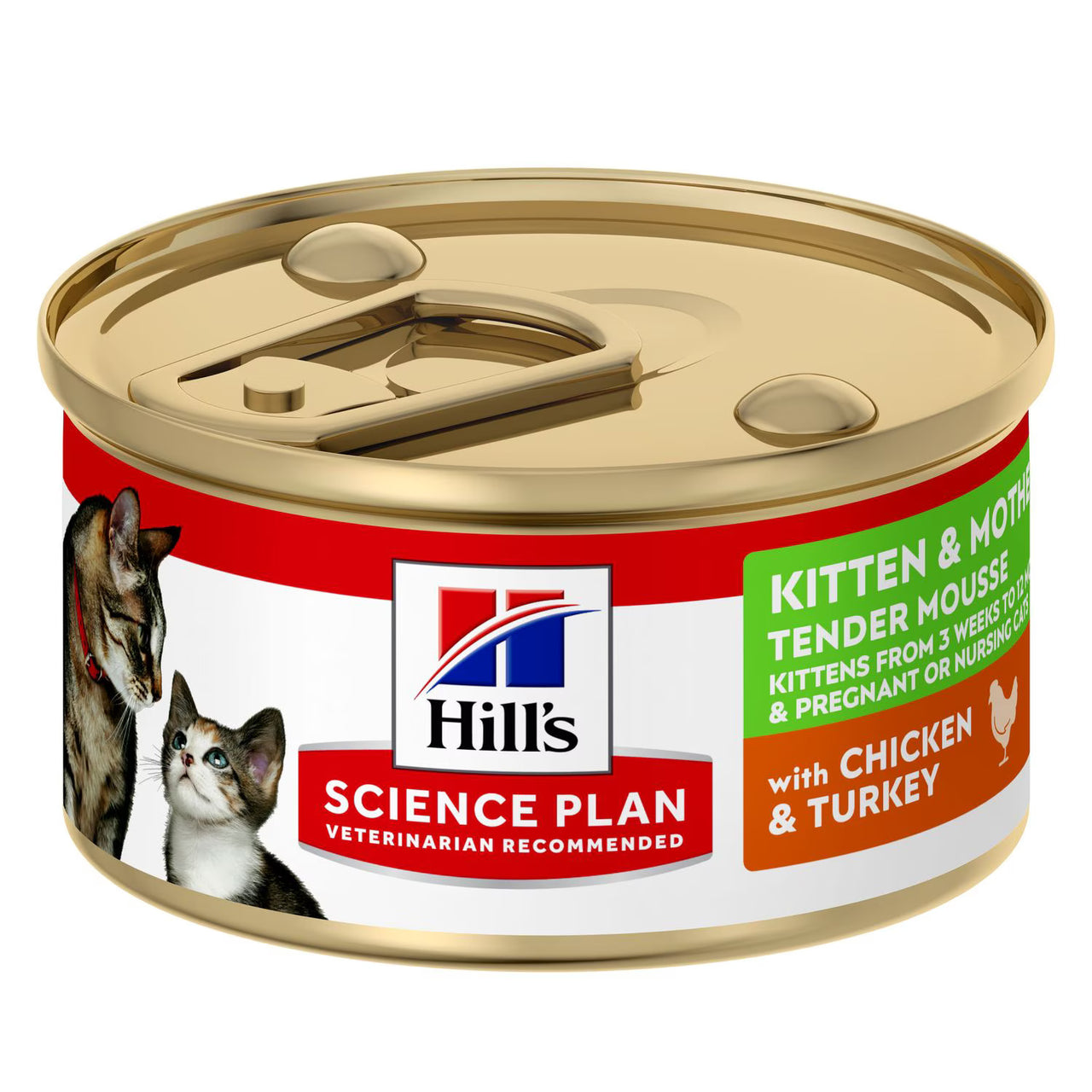 Hill’s Science Plan Kitten & Mother Mousse with Chicken & Turkey(24x85g)