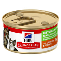 Thumbnail for Hill’s Science Plan Kitten & Mother Mousse with Chicken & Turkey(24x85g)