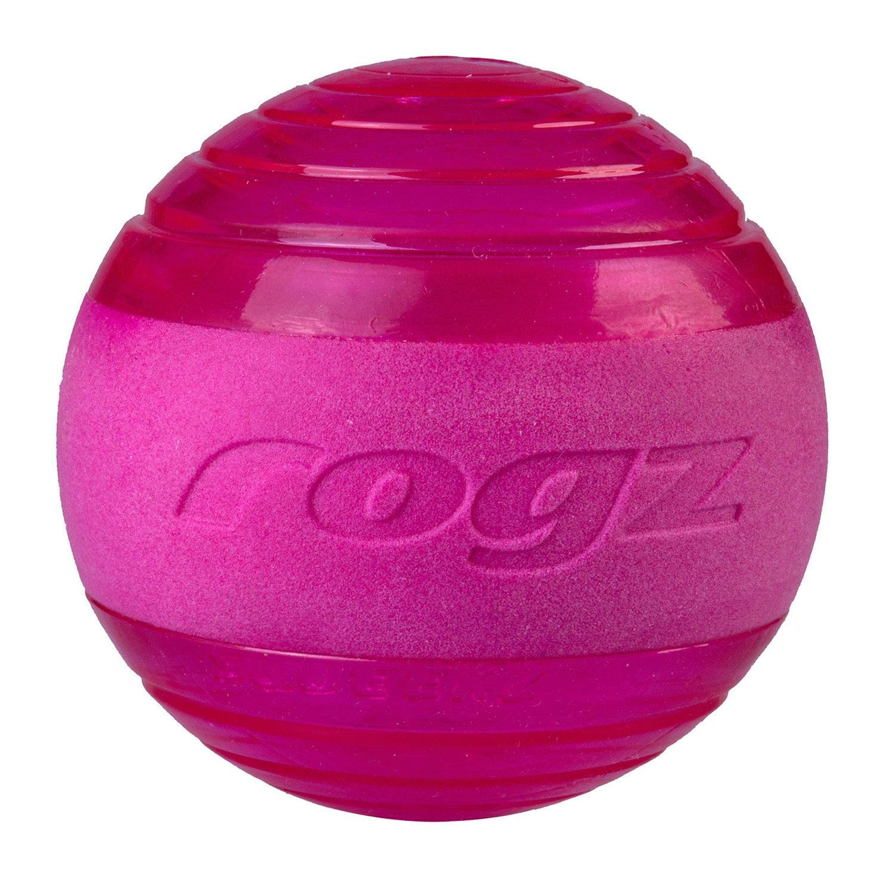 Rogz Squeekz Fetch Ball Dog Toy - PINK