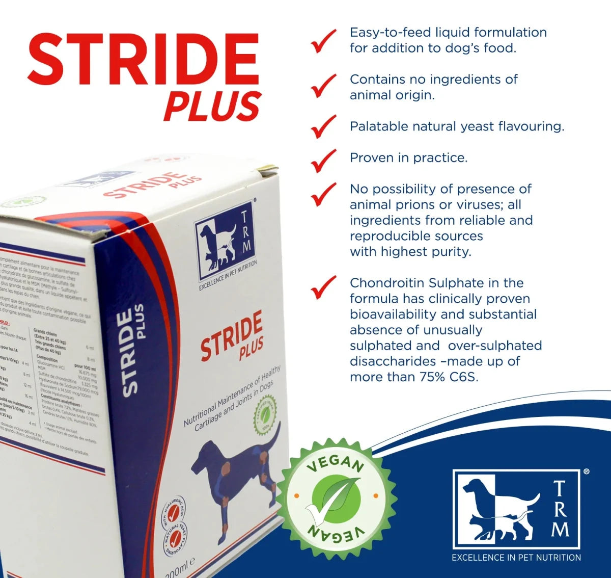 STRIDE PLUS Dogs 200ml