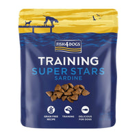 Thumbnail for Fish4Dogs Training Super Stars Sardine Dog Treats 150g - 150g