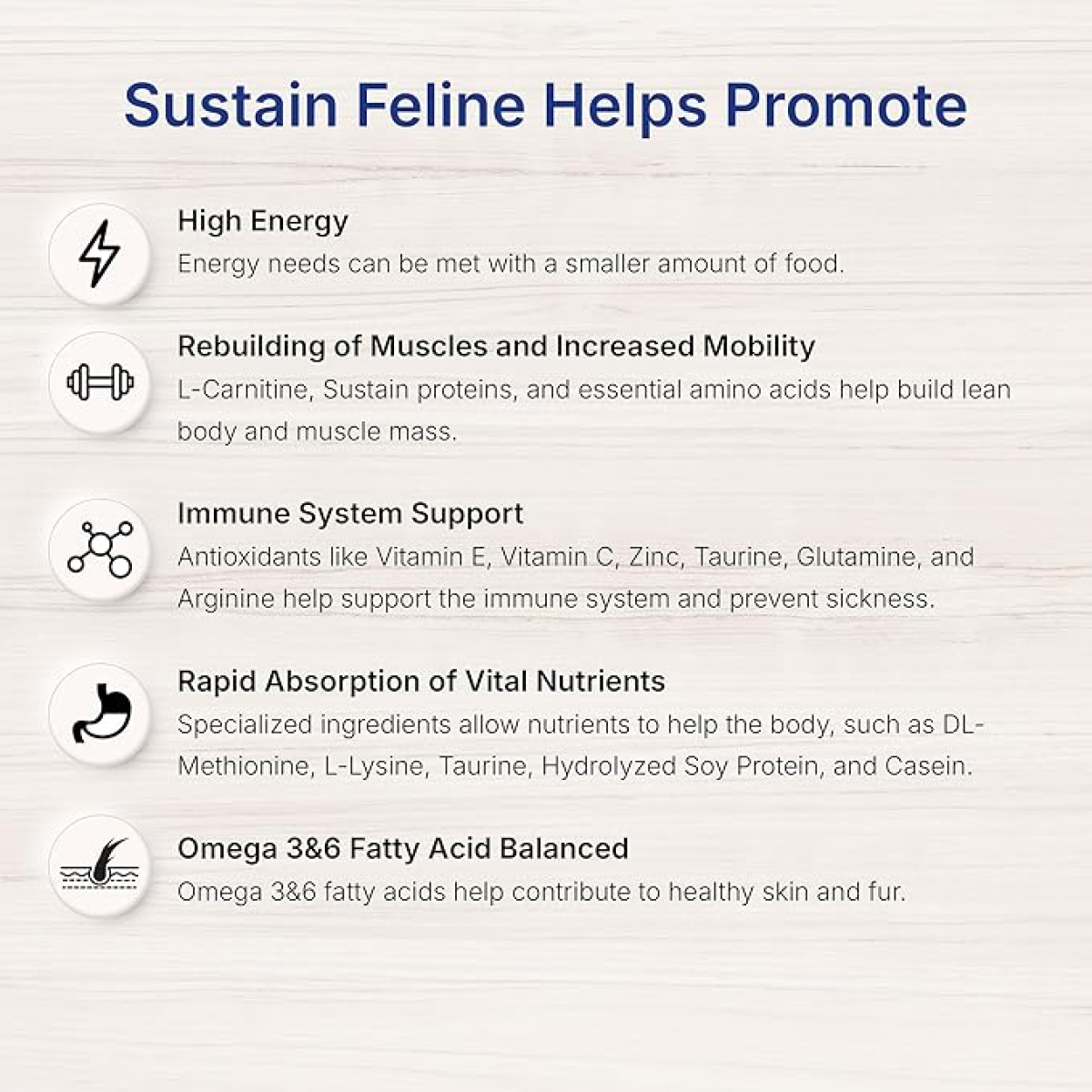 Sustain HDN Feline 100 g