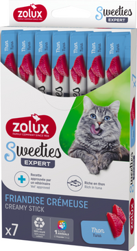 Sweeties Creamy Stick for Cats, Tuna, 7 pcs/box