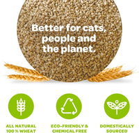 Thumbnail for sWheat Scoop Multi-Cat All Natural Wheat Superior Fast Clumping Cat Litter - 11.33KG