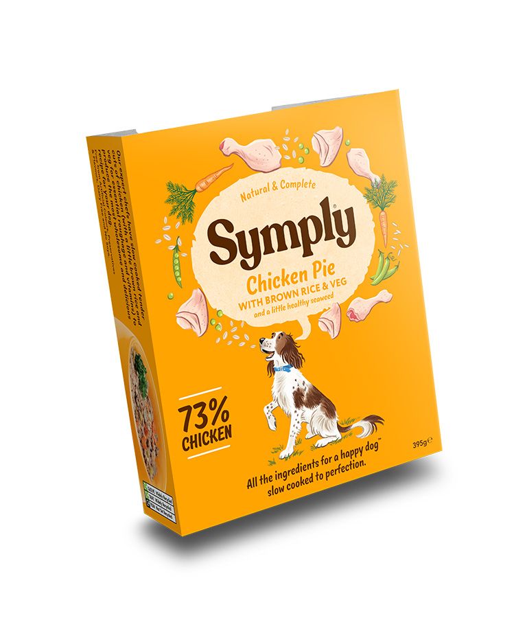 Symply Chicken Pie Adult Wet Dog Food 395g - 395g