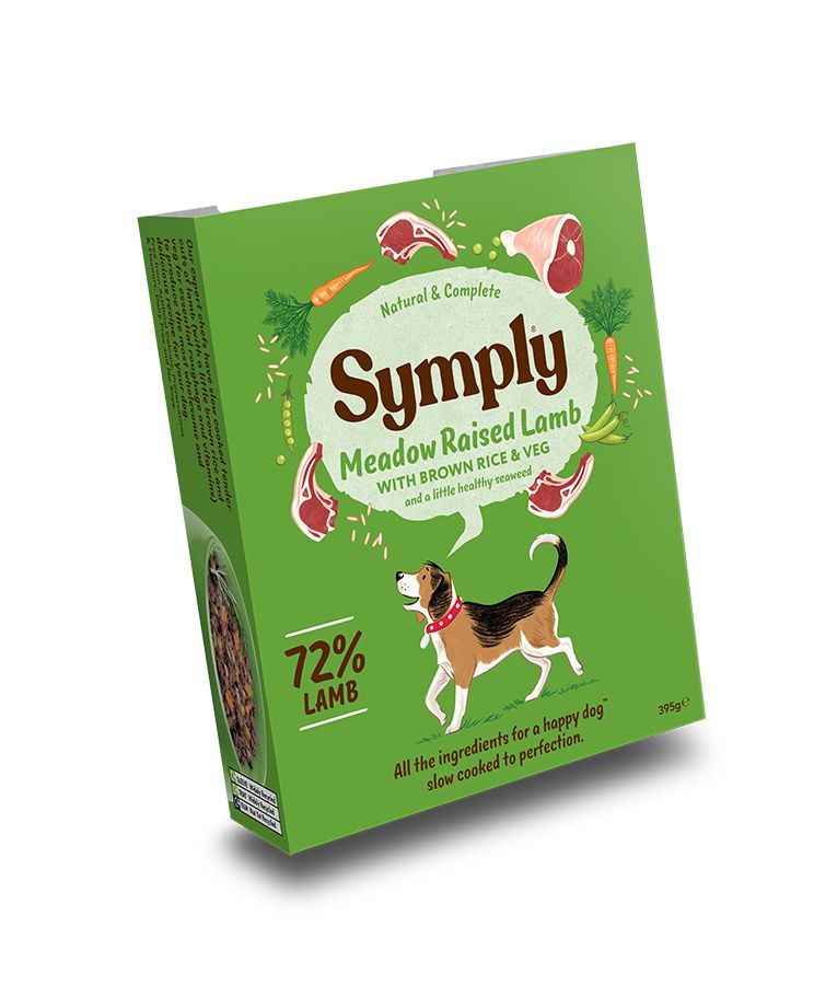 Symply Meadow Raised Lamb Adult Wet Dog Food 395g - 395g