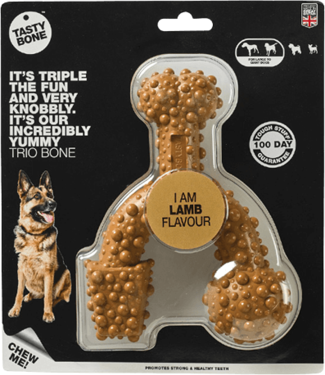 TastyBone Nylon Trio Large Dog - Lamb