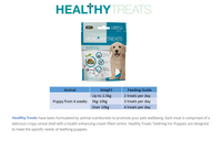 Healthy Treats Teething for Puppies 50g - 50G