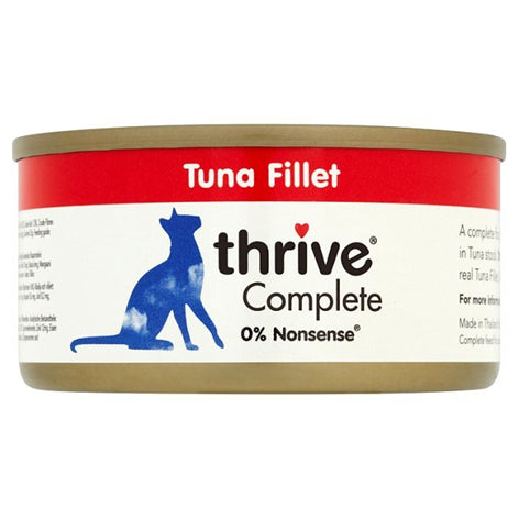 Thrive Complete Tuna Fillet Wet Cat Food 75g - 75g