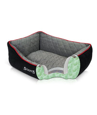 Thumbnail for Scruffs Thermal Box Dog Bed - BLACK Small