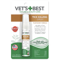 Thumbnail for Vet’s Best Tick Killing Spray for Dogs and Puppies, 1 fl. oz.