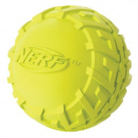 Thumbnail for Tire squeak ball green/red - Medium
