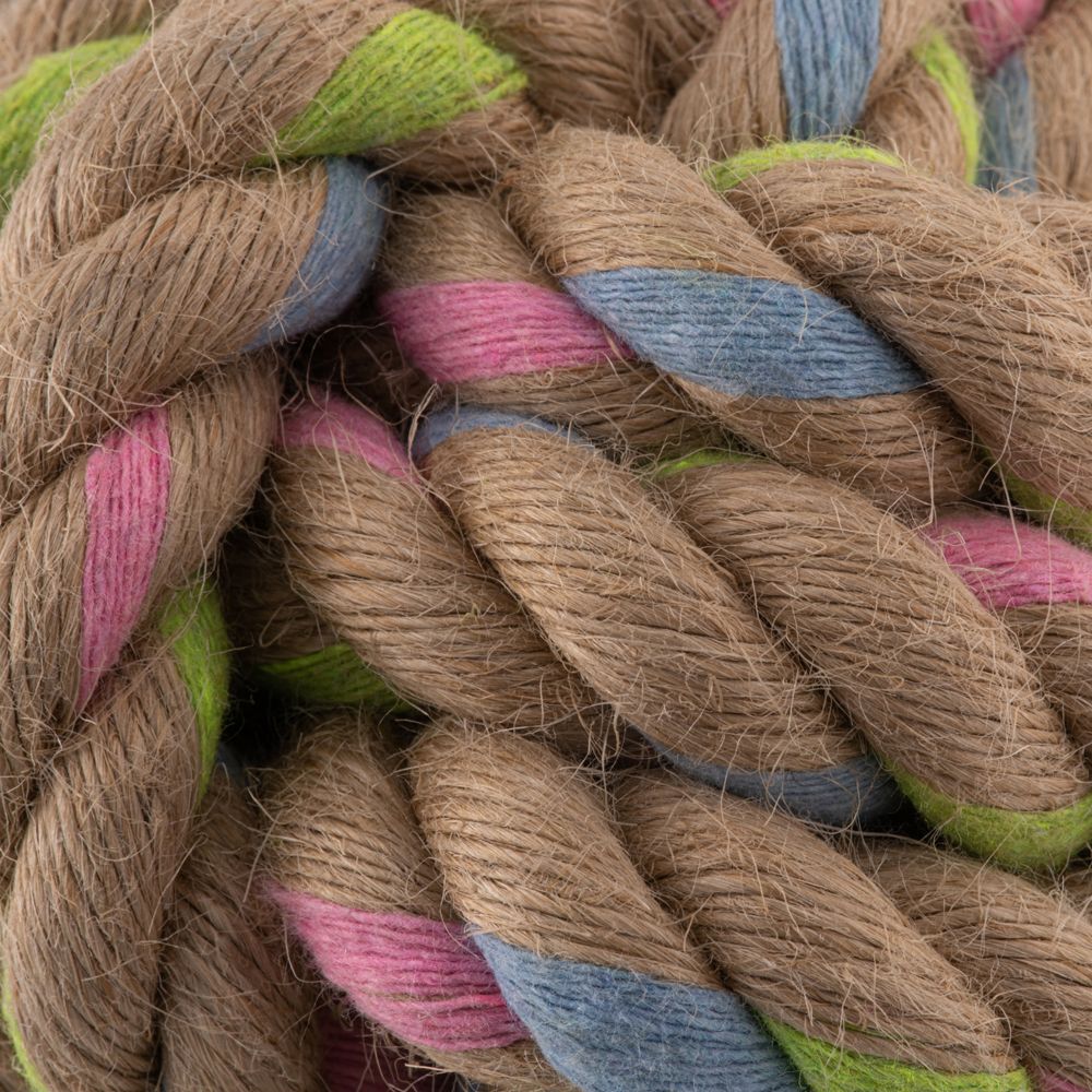 Beco Pets Hemp Rope Chunky Ball Dog Toy - Small