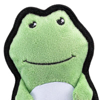 Thumbnail for Beco Pets Rough & Tough Frog Recycled Dog Toy - Green Small