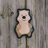 Thumbnail for Beco Pets Rough & Tough Quokka Recycled Dog Toy - Brown Small