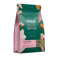 Thumbnail for Tribal Fresh Pressed Complete Fresh Chicken Puppy Dry Dog Food - 5kg