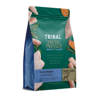 Thumbnail for Tribal Fresh Pressed Complete Fresh Chicken Senior/Light Dry Dog Food - 2.5kg