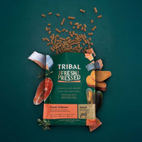 Thumbnail for Tribal Fresh Pressed Complete Fresh Salmon Adult Dry Dog Food - 12kg