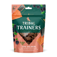 Thumbnail for Tribal Trainers Salmon Quinoa & Blackberry Dog Treats 80g - 80g