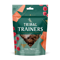 Thumbnail for Tribal Trainers Trout Quinoa & Raspberry Dog Treats 80g - 80g