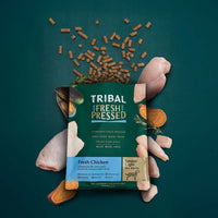 Thumbnail for Tribal Fresh Pressed Complete Fresh Chicken Senior/Light Dry Dog Food - 2.5kg