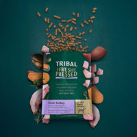 Tribal Fresh Pressed Senior Light Fresh Turkey All Breeds Dry Dog Food - 12KG