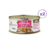 Applaws Taste Topper in Broth Chicken Selection Wet Dog Food 8 x 156g Tins -