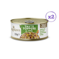 Applaws Taste Toppers in Jelly Selection Wet Dog Food 8 x 156g Tins -