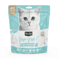 Thumbnail for Kit Cat Purr Puree Tuna & Fiber (Hairball) (40 Sachets Value Pack)