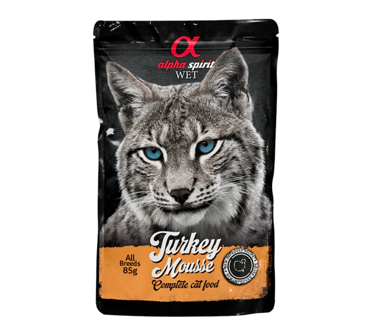 Turkey Mousse for Cats, 24 x 85 g Pouches