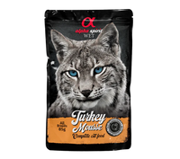 Thumbnail for Turkey Mousse for Cats, 24 x 85 g Pouches