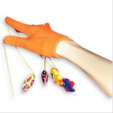 Flamingo Edward Glove with Mice Cat Toy - OS