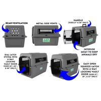 Thumbnail for Petmate Sky Kennel Dog Crate - Large