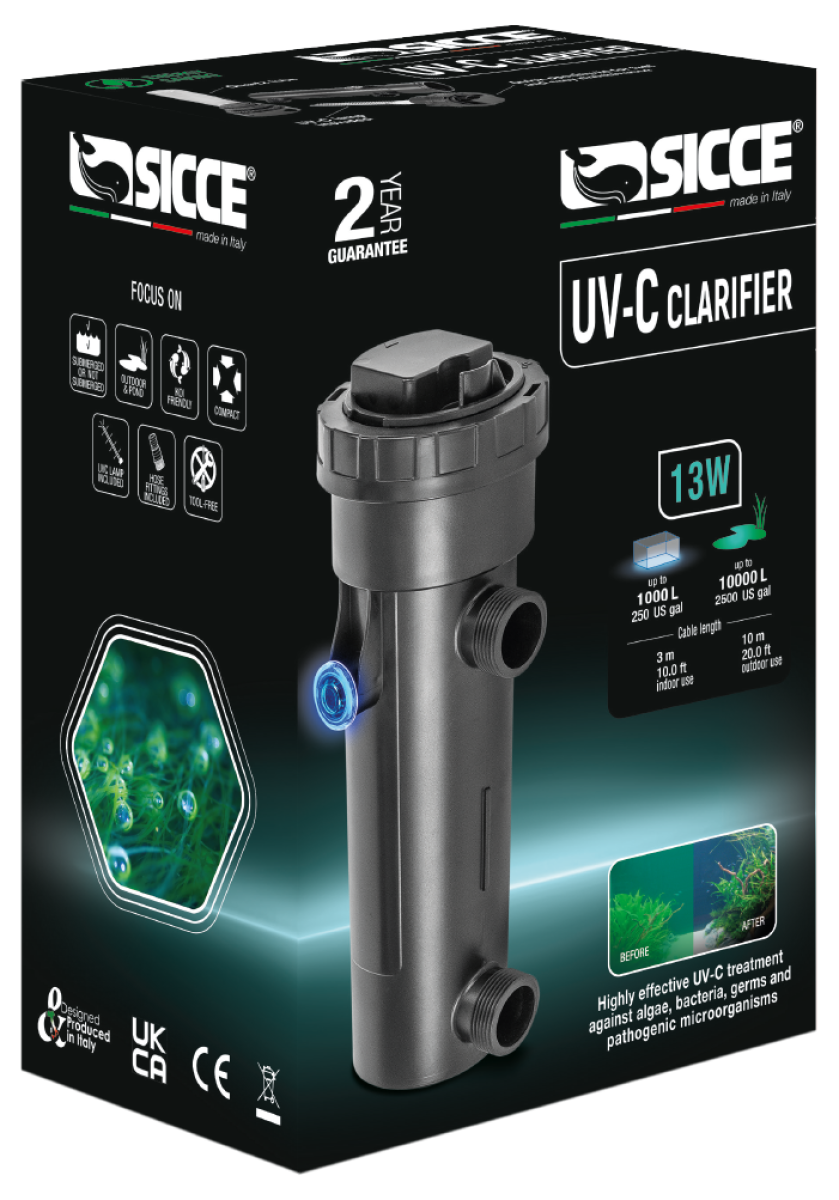 UV-C Clarifier 13W, 3m