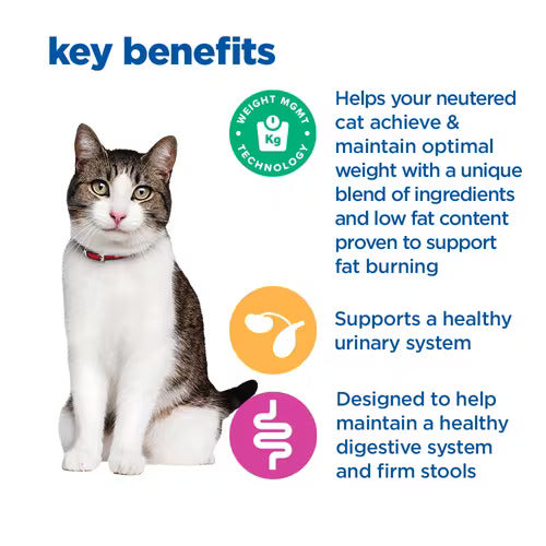 Hill’s Vet Essentials  Multi- Benefit+ Weight  Young Adult Cat food (3KG) (EXP: 7.25)