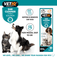 Thumbnail for VetiQ Dog & Cat Ear Cleaner 100ml - 100ML