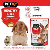 Thumbnail for VetIQ Healthy Bites Immunity Care Small Animal Treats 30g - 30g