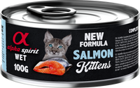 Thumbnail for Wet Food for Kittens Salmon, 6 x 100 g cans