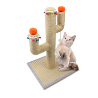 Thumbnail for Whisker Fiesta - Cactus Cat Scratching Post