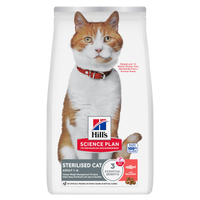 Hill’s Science Plan Sterilised Cat  Adult Cat Food With Salmon (10kg)